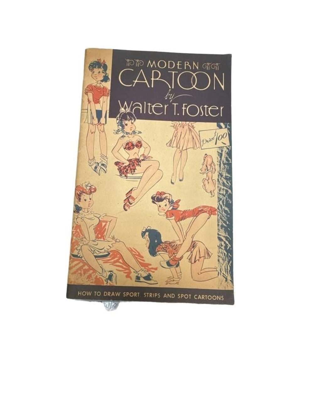 Modern Cartoon By Walter T Foster How To Draw Sport Strips